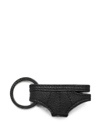Lgn Louis Gabriel Nouchi Brief-motif Keyring In Metallic