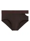 Lgn Louis Gabriel Nouchi Cut-out Briefs In Black