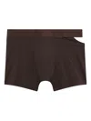Lgn Louis Gabriel Nouchi Elasticated-waistband Boxers In Brown