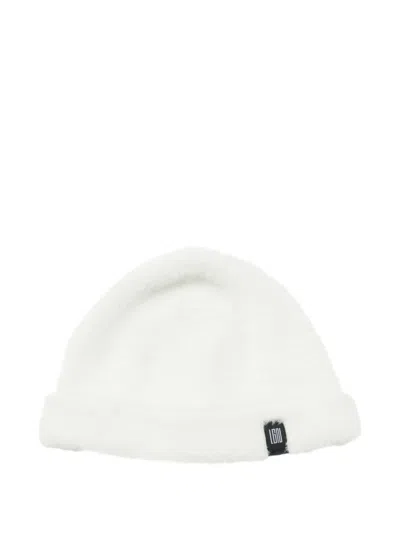 Lgn Louis Gabriel Nouchi Fluffy Knit Bonnet In White