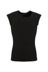 Lgn Louis Gabriel Nouchi Cut-out Cotton T-shirt In Expresso