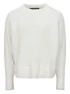 Lgn Louis Gabriel Nouchi Raglan Sweater In White