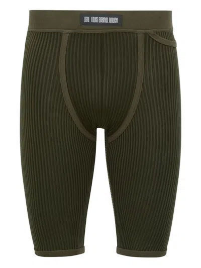 Lgn Louis Gabriel Nouchi Ribbed Boxer Briefs In Green