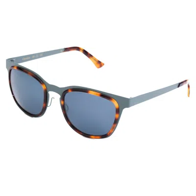 Lgr Blue Stainless Steel Sunglasses