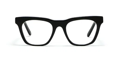 Lgr Cecile 4053 Occhiali Da Vista Neri Per Uomo (solo Montatura) In Black