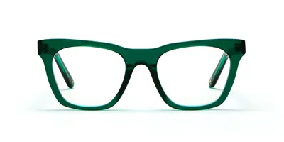 Lgr Cecile 5667 Occhiali Da Vista Verdi Per Uomo (solo Montatura)