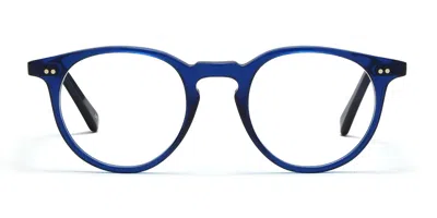 Lgr Dancalia 67 Men's Glasses Blue Size 45 - Free Lenses - Blue Light Block Available