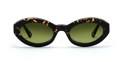 Lgr Dawa 6441 Men's Sunglasses Black Size 52