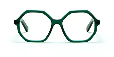 Lgr Essaouira 5676 Men's Glasses Green Size 55 - Free Lenses - Blue Light Block Available