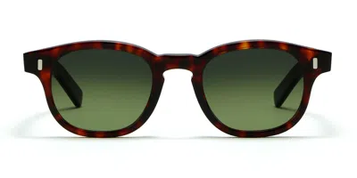 Lgr Fez Bold 5391 Men's Sunglasses Tortoiseshell Size 49 In Green