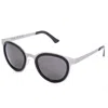 Lgr Gray Stainless Steel Sunglasses