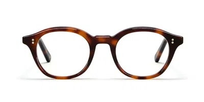 Lgr Kalahari 6840 Men's Glasses Tortoiseshell Size 48 - Free Lenses - Blue Light Block Available In Brown
