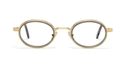 Lgr Karnak 6823 Men's Glasses Gold Size 45 - Free Lenses - Blue Light Block Available
