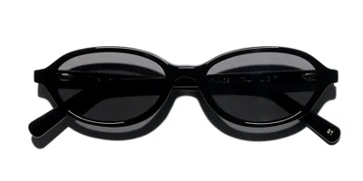 Lgr Kora 6851 Occhiali Da Sole Neri Per Uomo In Black