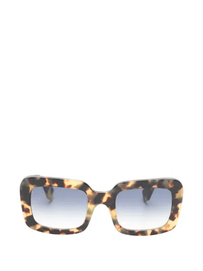 Lgr Palma Square-frame Sunglasses In Brown