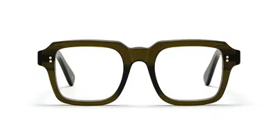 Lgr Raffaello Ii Men's Glasses, Green, Size 51 In Black
