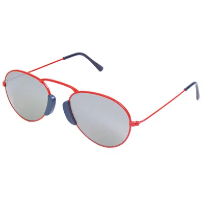 Lgr Red Metal Sunglasses