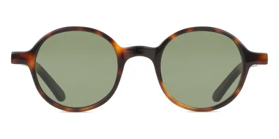 Lgr Reunion 4636-39 Men's Sunglasses Tortoiseshell Size 46 In Brown