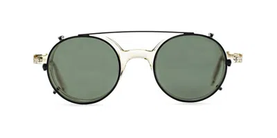 Lgr Reunion Clip-on Only 3277 Men's Sunglasses Black Size 46 In Multi