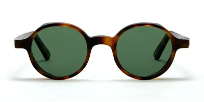 Lgr Reunion Explorer 5498 Men's Sunglasses Tortoiseshell Size 46