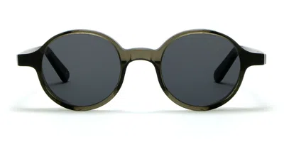 Lgr Reunion Explorer 5506 Men's Sunglasses Grey Size 46 In Gray