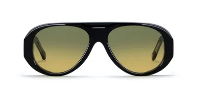 Lgr Sand 6277 Men's Sunglasses Black Size 56