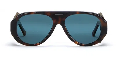 Lgr Sand Flap L.g.r For Sease Polarized 6725 Men's Sunglasses Tortoiseshell Size 58 In Multi