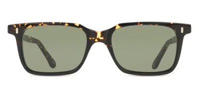 Lgr Suez 3200 Men's Sunglasses Tortoiseshell Size 52 In Green