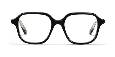 Lgr Tunisi 6831 Men's Glasses Black Size 53 - Free Lenses - Blue Light Block Available