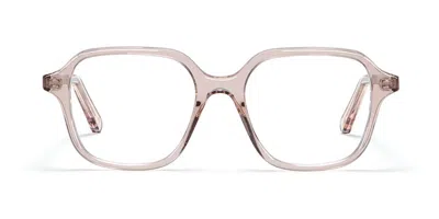 Lgr Tunisi 6833 Men's Glasses Pink Size 53 - Free Lenses - Blue Light Block Available In Neutral