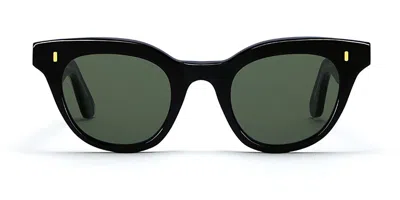 Lgr Turkana 6736 Men's Sunglasses Black Size 47 In Green