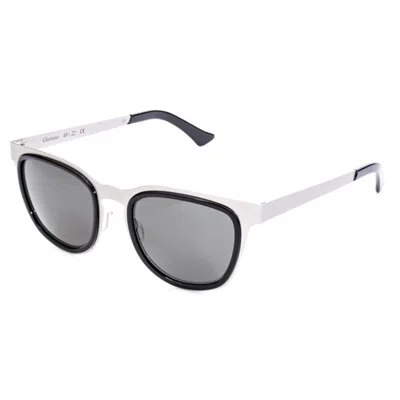 Lgr Unisex Sunglasses  Glorioso-silver-01  49 Mm Gbby2 In Black