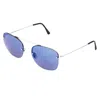 Lgr Unisex Sunglasses  Maasai-silver-00  54 Mm Gbby2