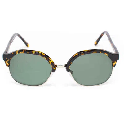 Lgr Unisex Sunglasses  Zanzibar-havana-09  50 Mm Gbby2 In Green