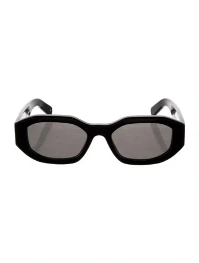 Pre-owned L.g.r World Square Tinted Sunglasses In Black