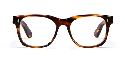 Lgr L.g.r X Paul Bettany 6648 Men's Glasses Tortoiseshell Size 52 - Free Lenses - Blue Light Block Avail In Yellow