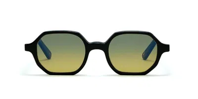 Lgr Zanzibar 5435 Men's Sunglasses Black Size 46