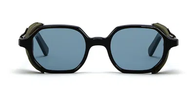 Lgr Zanzibar Flap L.g.r For Sease 6724 Men's Sunglasses Black Size 48 In Multi