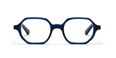 Lgr Zanzibar Men's Glasses, Blue, Size 46