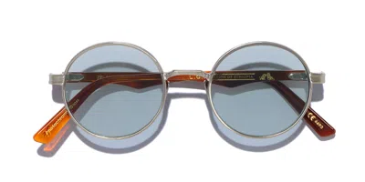 Lgr Zelalem 6693 Occhiali Da Sole Argentati Per Uomo In Silver