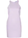 Lhd Backless Hockney Dress In Violett