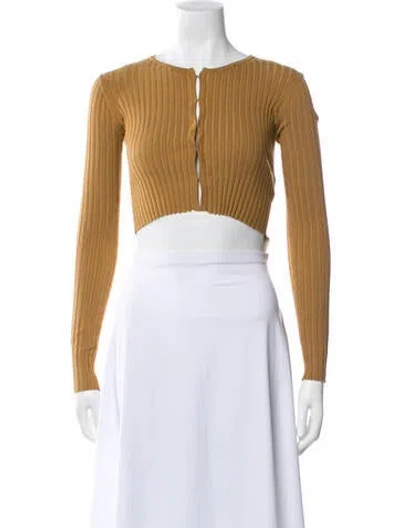 Pre-owned Lhd Crew Neck Sweater In Neutral