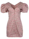 Lhd Pedra Bonita Dress Rose Print In Multi