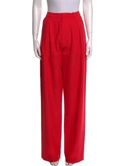 Pre-owned Lhd Wide Leg Pants W/ Tags In Red