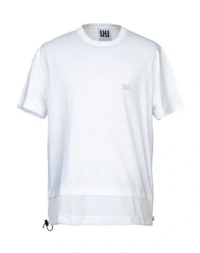 Lhu Urban Man T-shirt White Size S Cotton, Polyester, Polyamide