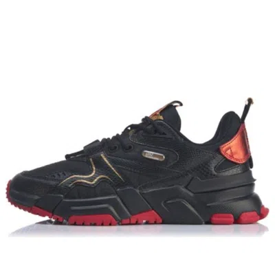 Li-ning 001 Support Classic Casual Shoes Cny Black Red