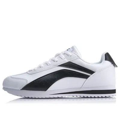 Li-ning 3k Classic Retro Forrest Gump Athleisure Casual Sports Shoes In Red