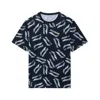 Li-ning All-over Print Quick-drying T-shirt 'black'