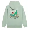 Li-ning Anti-wu Badfive Graphic Hoodie 'light Green'