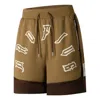 Li-ning Anti-wu Badfive Logo Basketball Shorts 'brown'